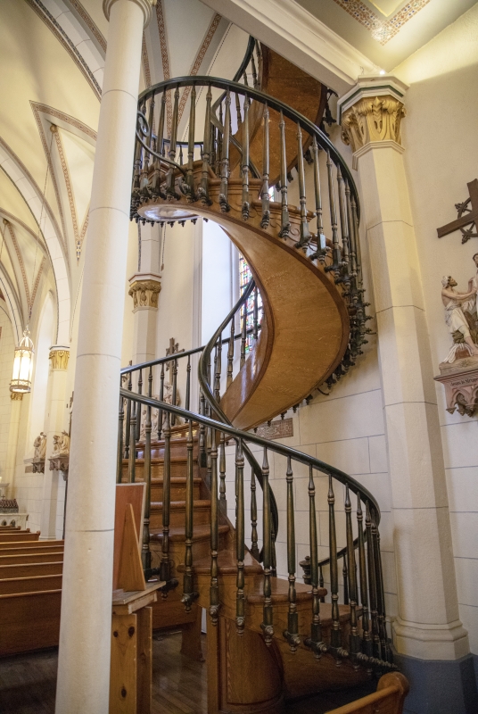 Miraculous Staircase Loretto Chapel Santa Fe 
